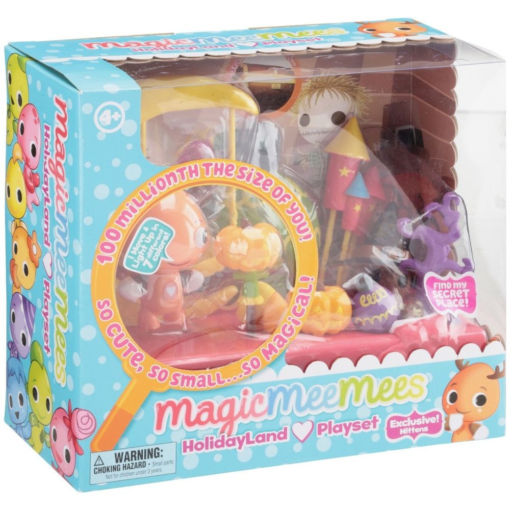 Magic MeeMee Holiday Land Playset Christmas Halloween Toys